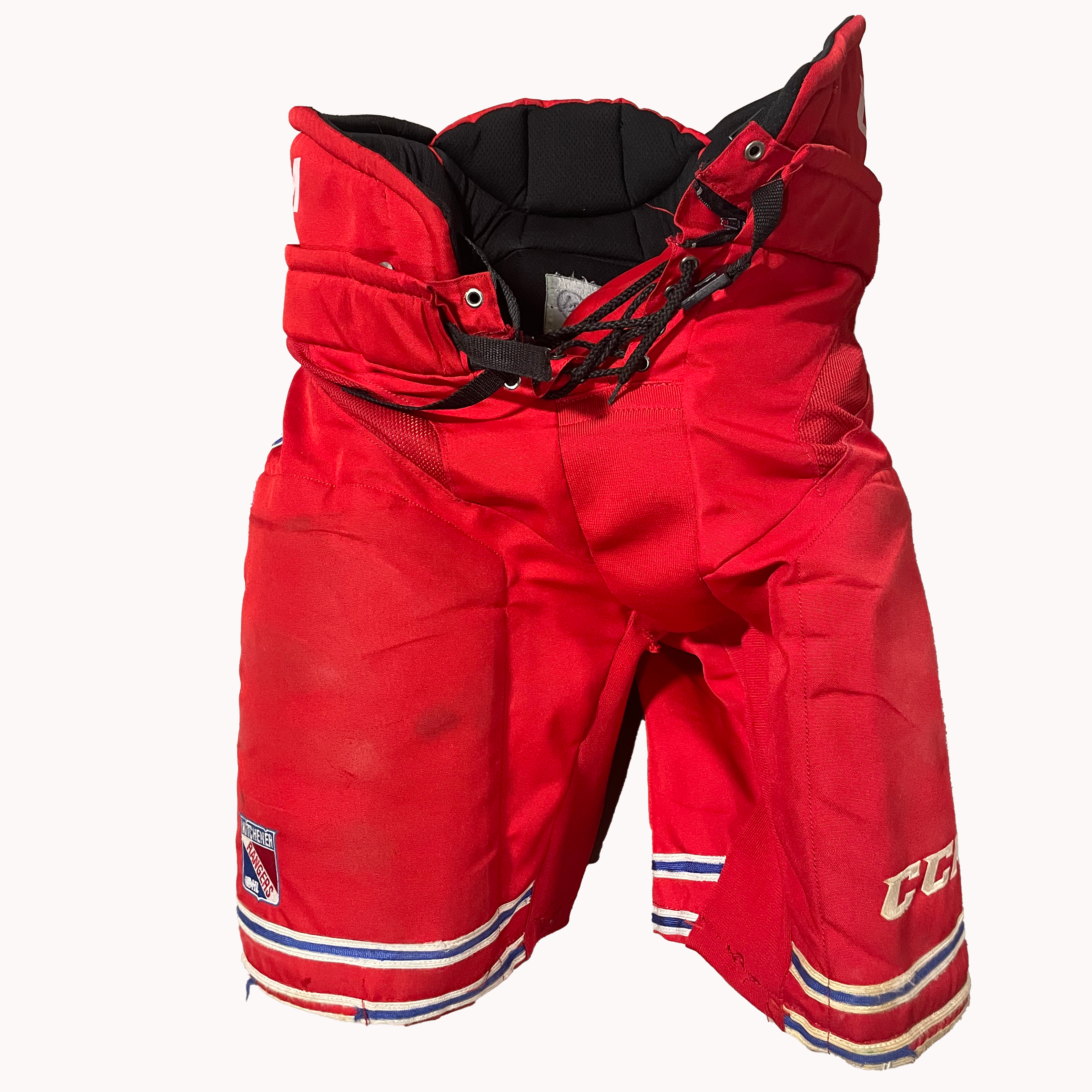 CCM HP31 - Pantalon de hockey Pro Stock d'occasion (rouge/bleu)
